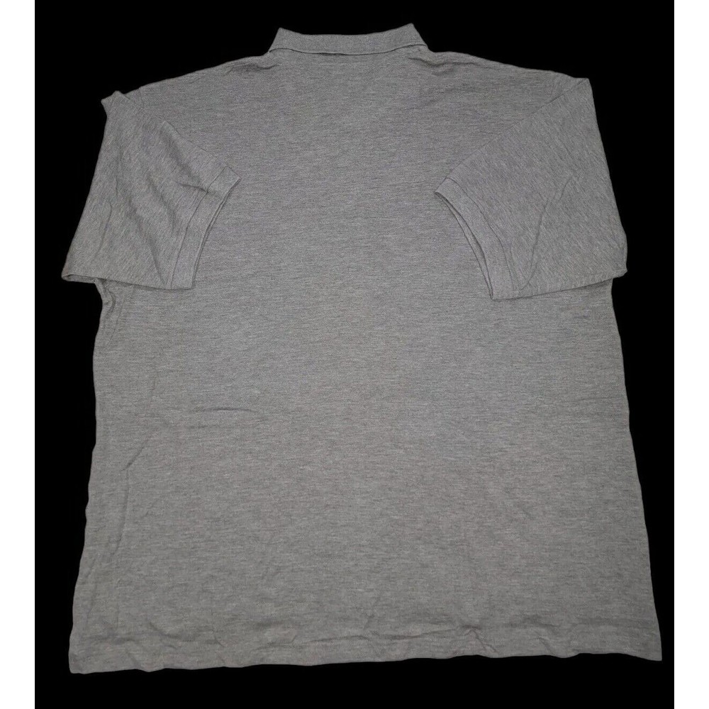 Tri-Mountain Mens Size 6XL Polo Shirt Gray Short Sleeve Golf Collared NWT - Picture 7 of 11